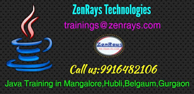 Java Training in Bangalore http://zenrays.com/java-j2ee-training