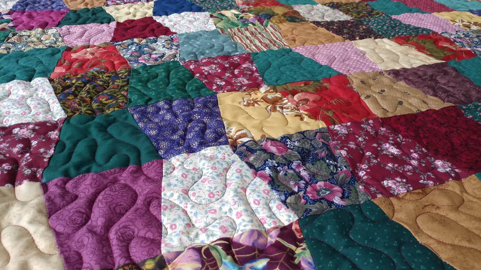 Slice of Pi Quilts Ugly Tumbler Quilt