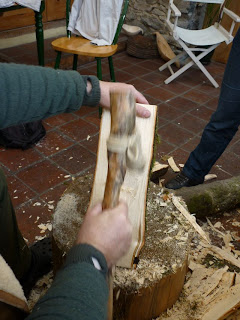 spoon carving first steps