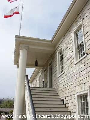exterior of Colton Hall in Monterey, California