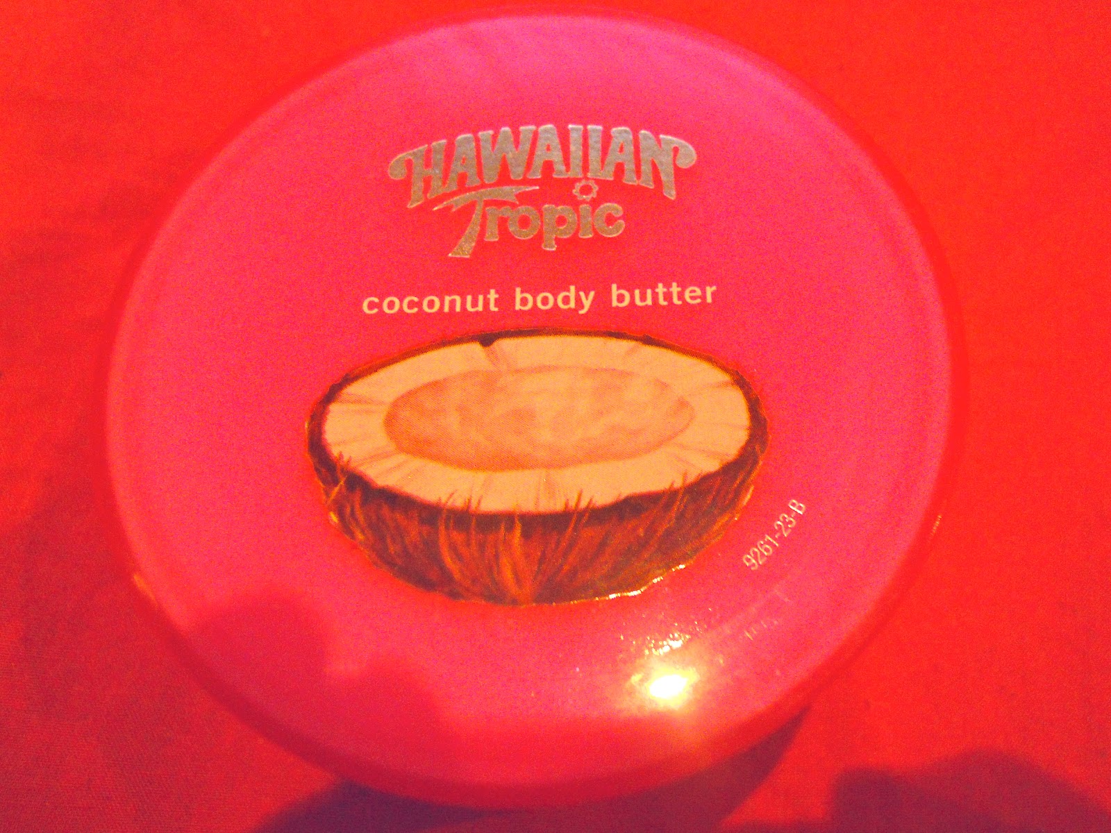 Confetti Letters Hawaiian Tropic Coconut Body Lotion