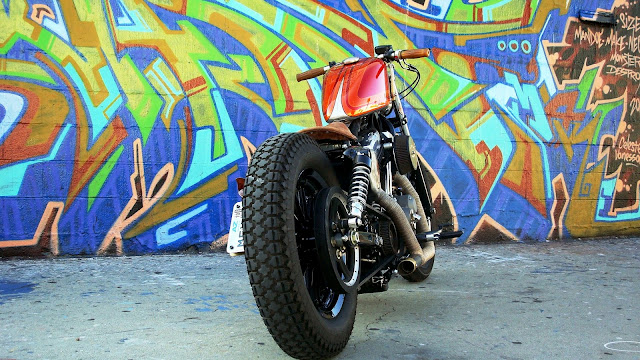 Harley Davidson Sportster By Machine 13 Hell Kustom