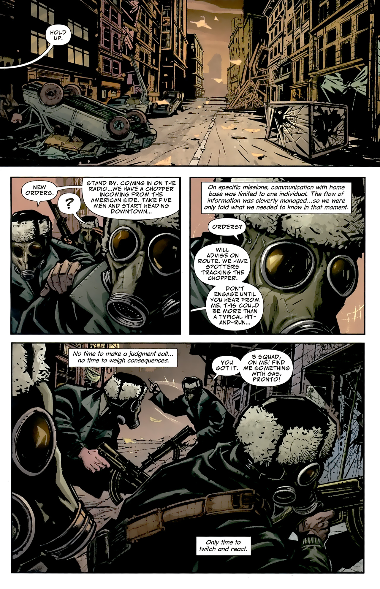 Read online DMZ (2006) comic -  Issue #42 - 11