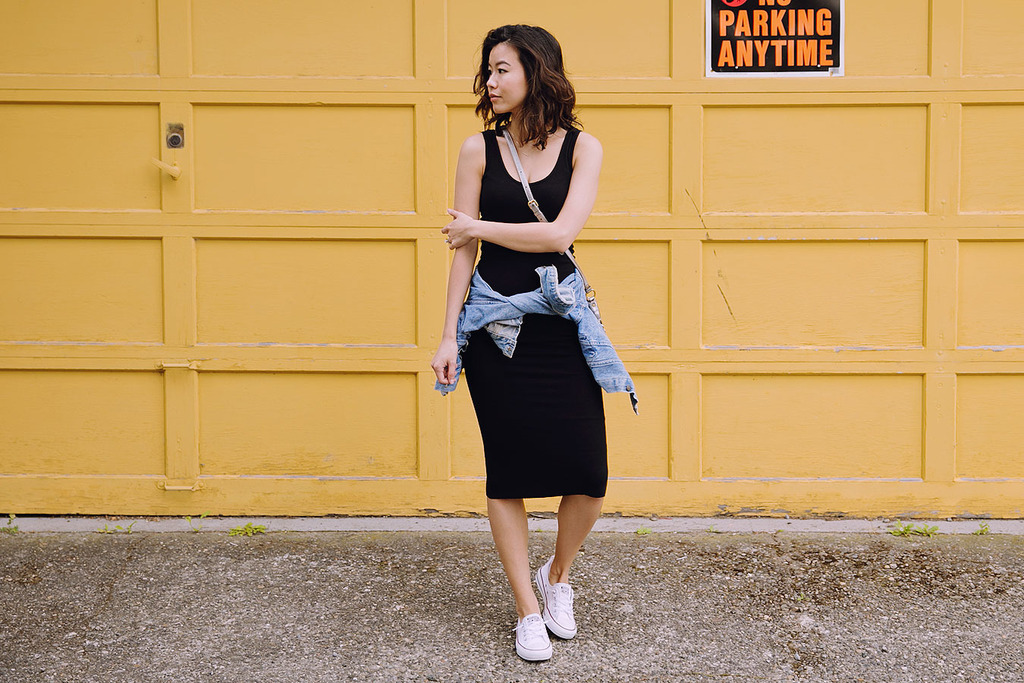 vestidos midi colados