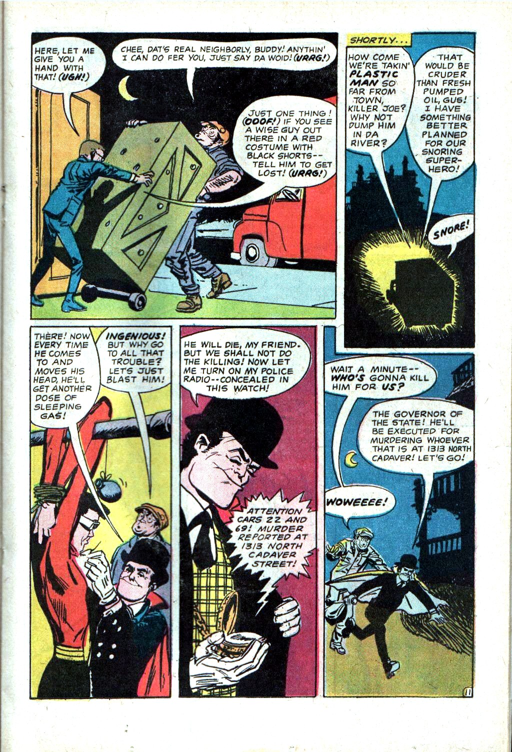 Read online Plastic Man (1966) comic -  Issue #9 - 17