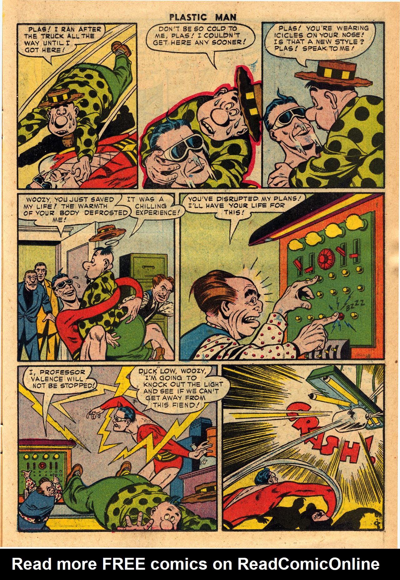 Read online Plastic Man (1943) comic -  Issue #58 - 11