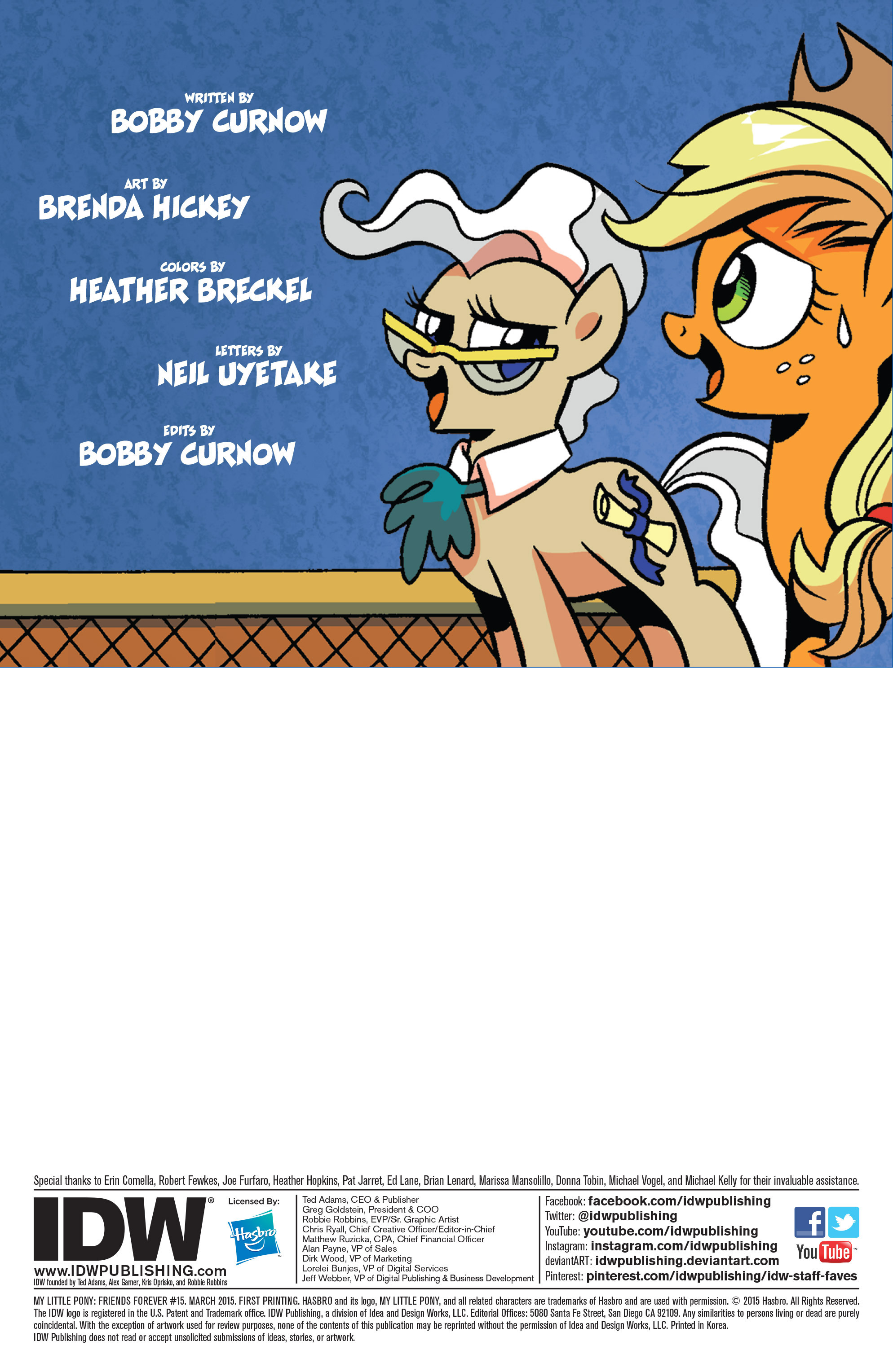Read online My Little Pony: Friends Forever comic -  Issue #15 - 2