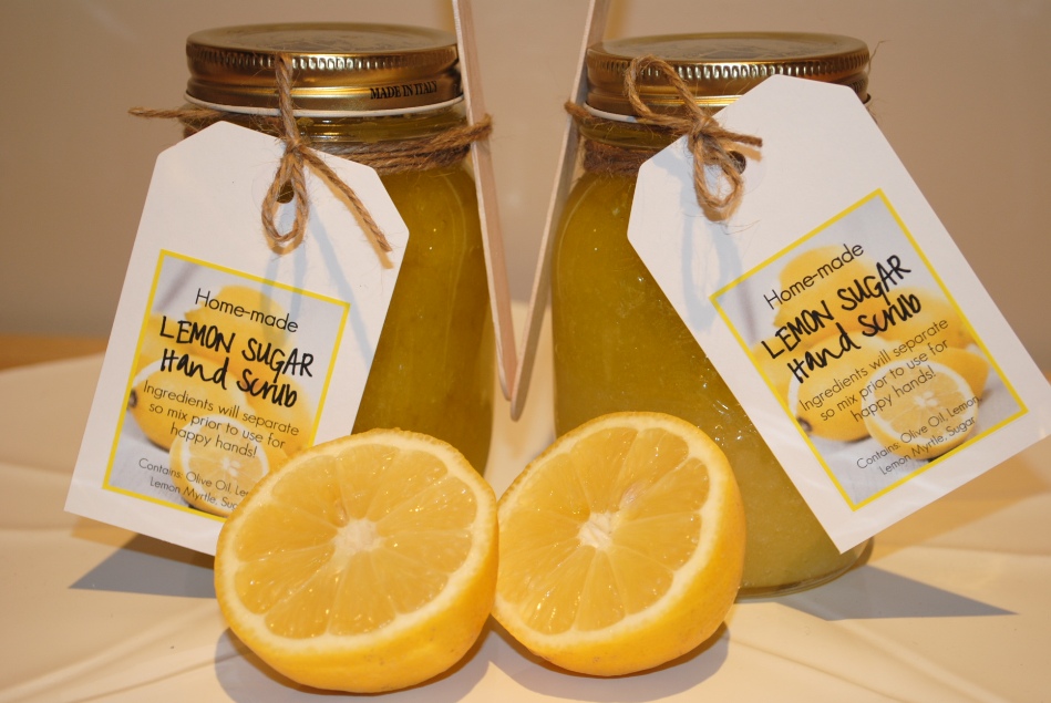 A Little Bit of Quiet Lemon Sugar Hand Scrub