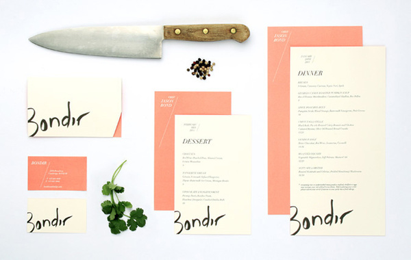 restaurant menu design