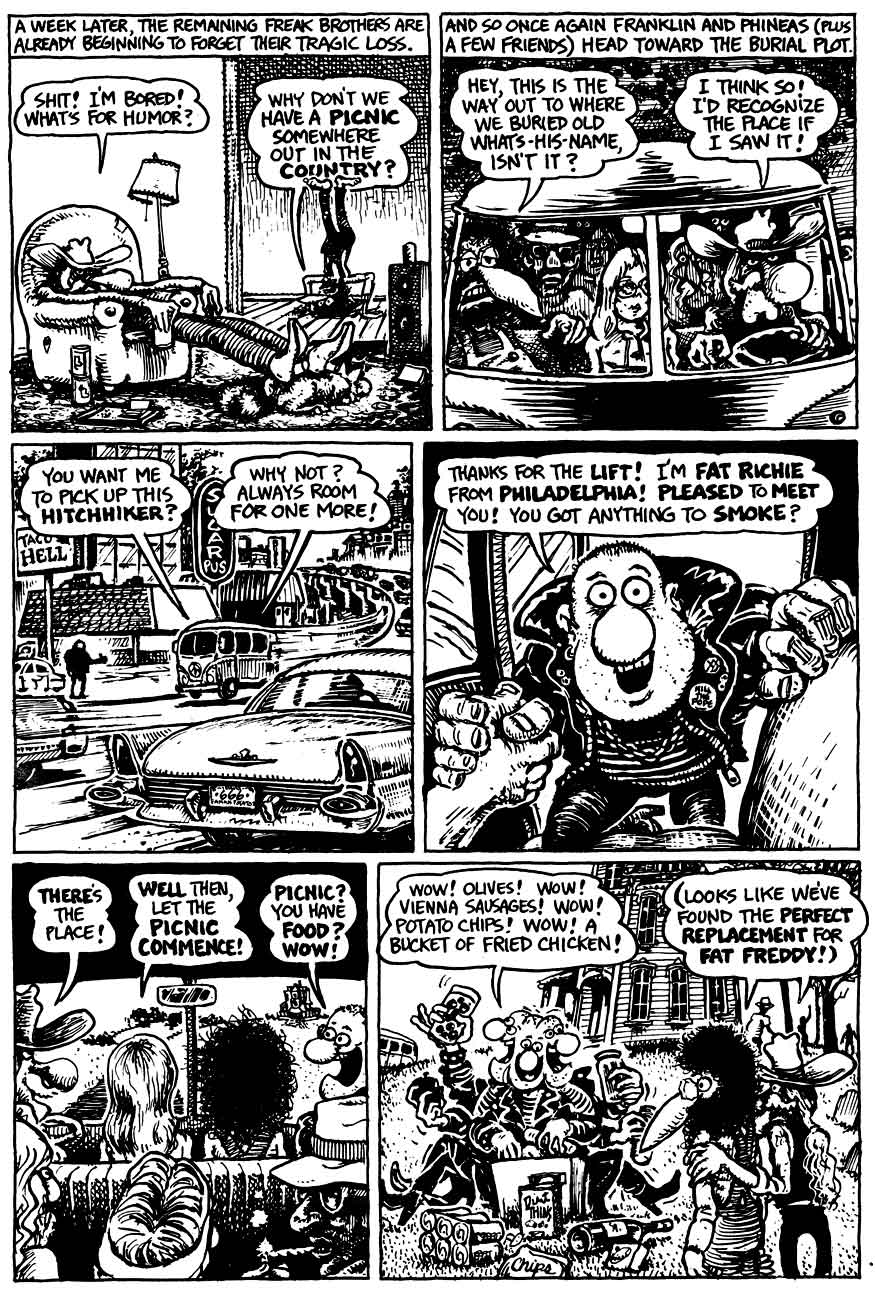 Read online The Fabulous Furry Freak Brothers comic -  Issue #6 - 49