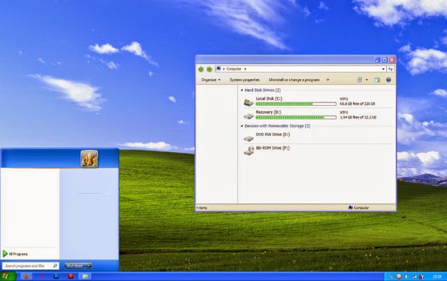Cara Mengubah Tampilan Windows 7 Seperti Windows XP