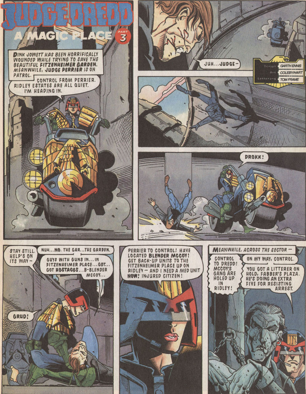 Read online Judge Dredd: The Complete Case Files comic -  Issue # TPB 17 (Part 1) - 111