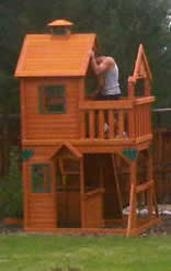 building a play structure