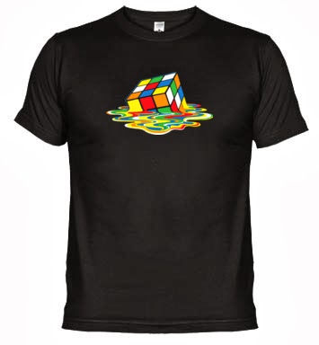 Camiseta Cubo de Rubik. Big Bang Theory