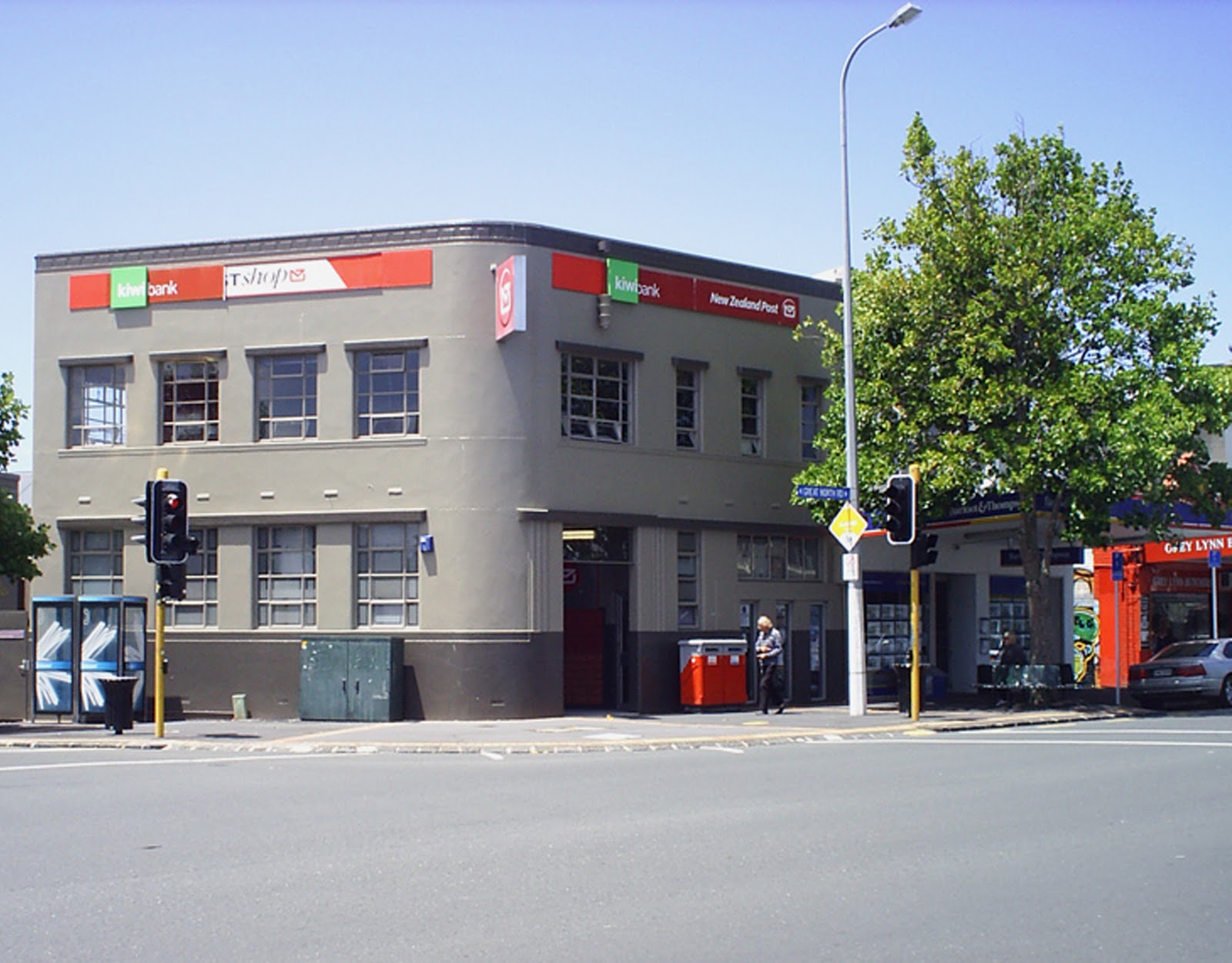 Covert Noise Grey Lynn Post Office Photos 1999 & 2011