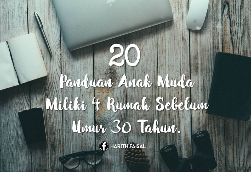 Anda Mahu Memiliki 4 Buah Rumah Sebelum Usia 30 Tahun Baca 20