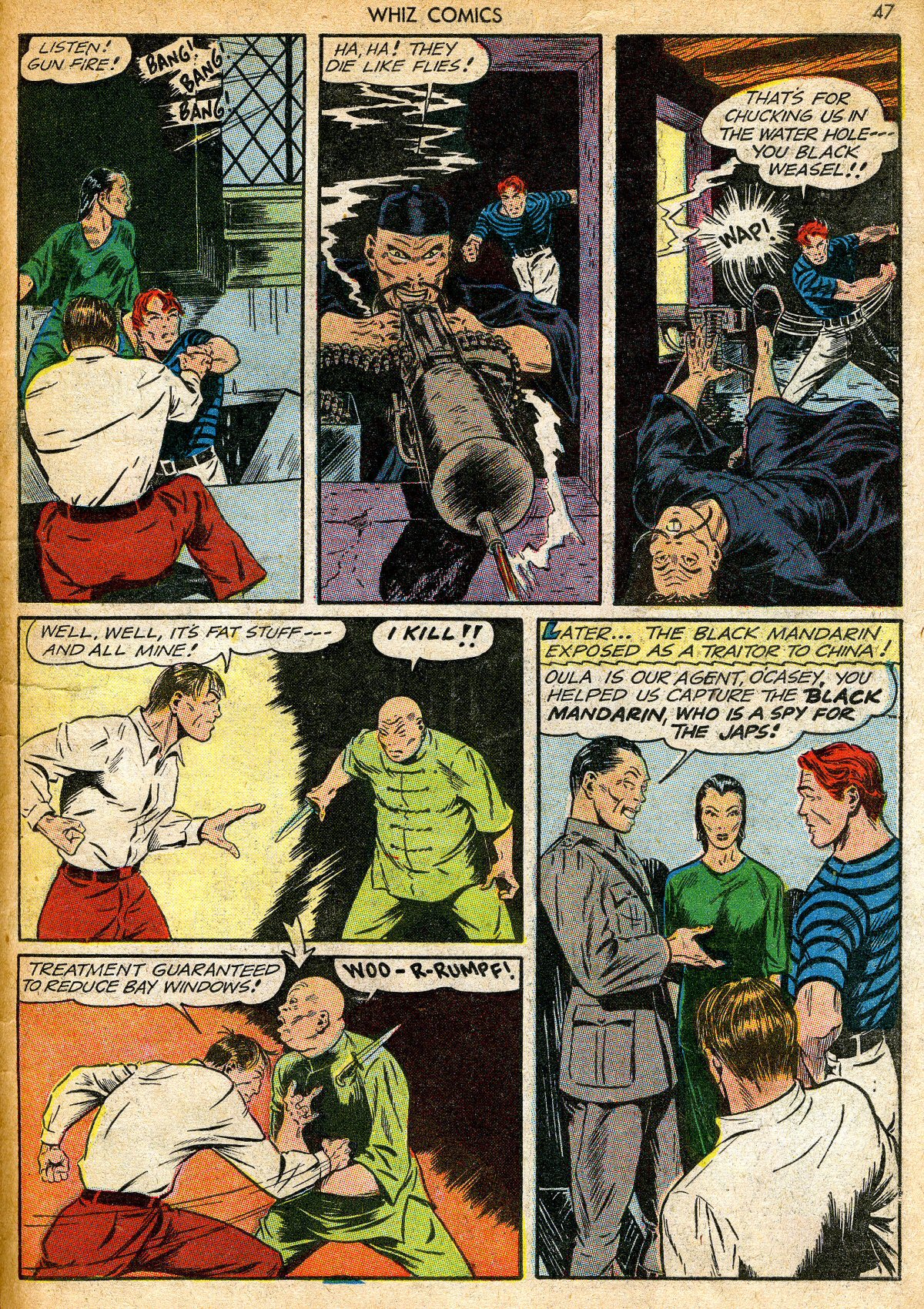 Read online WHIZ Comics comic -  Issue #34 - 47