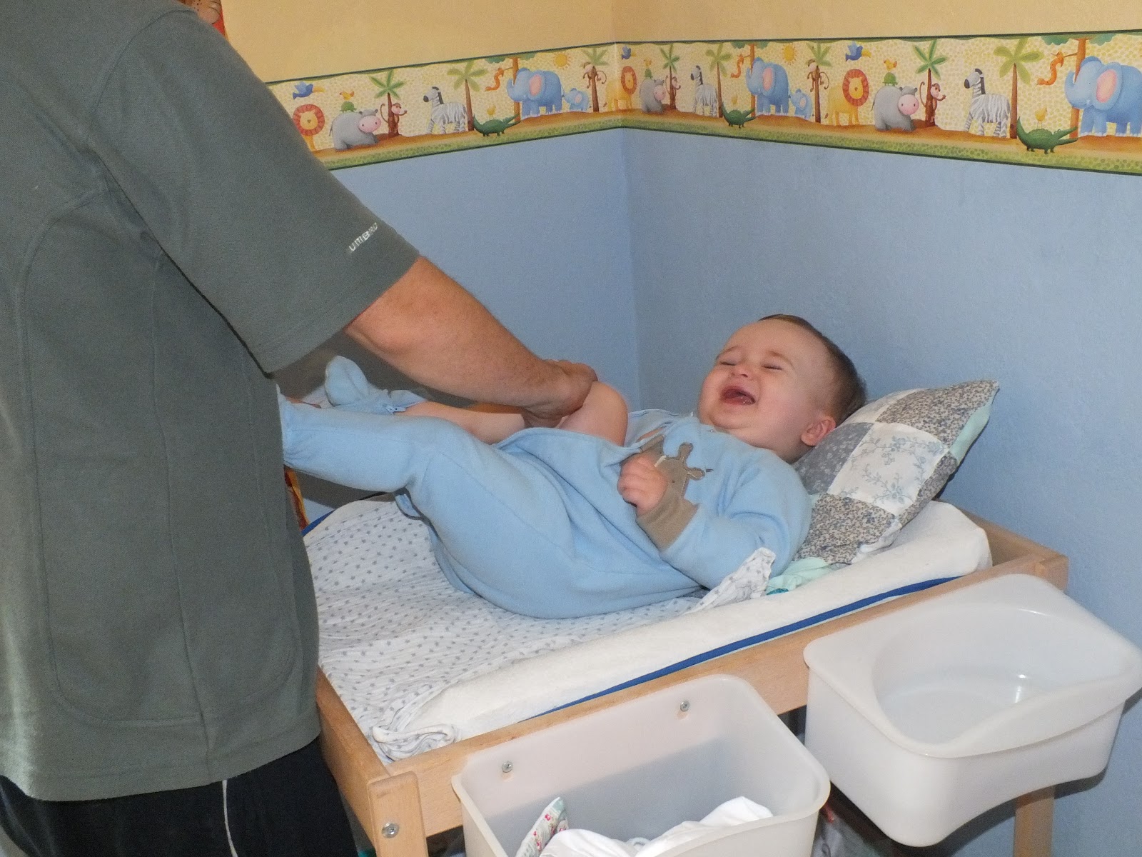 PatchyLove Changing table cushions