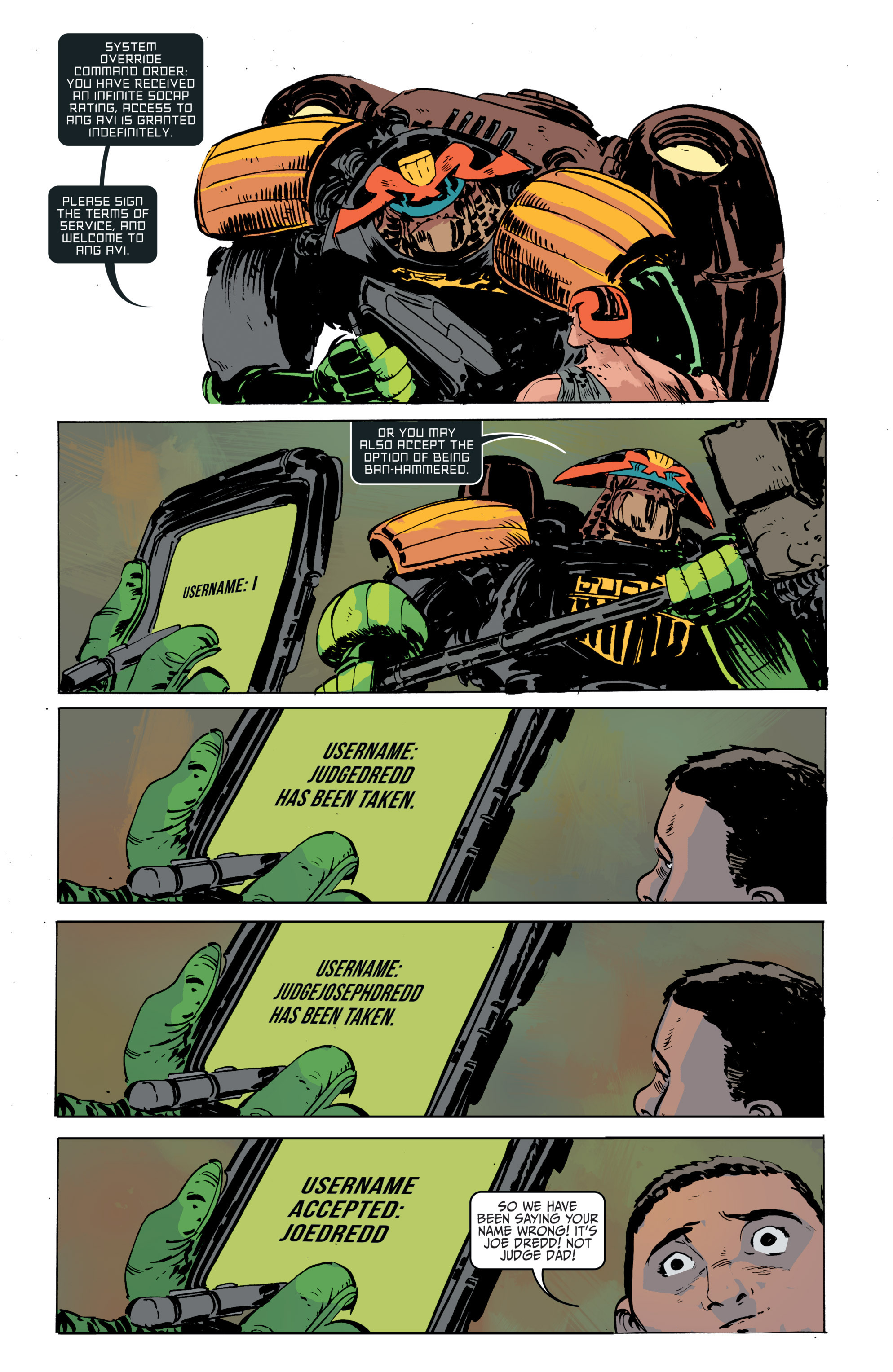 Read online Judge Dredd (2015) comic -  Issue #3 - 20