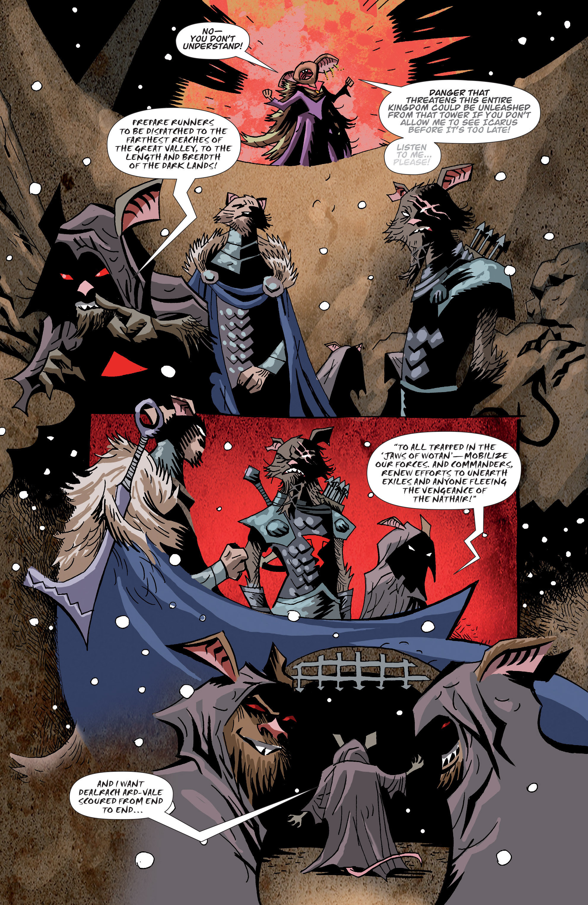 Read online The Mice Templar Volume 3: A Midwinter Night's Dream comic -  Issue # _TPB - 85
