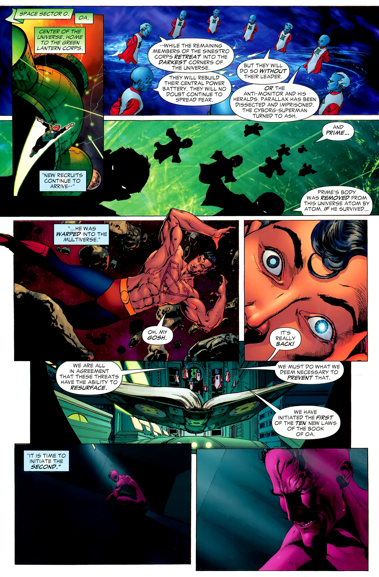 Read online Green Lantern (2005) comic -  Issue #25 - 42