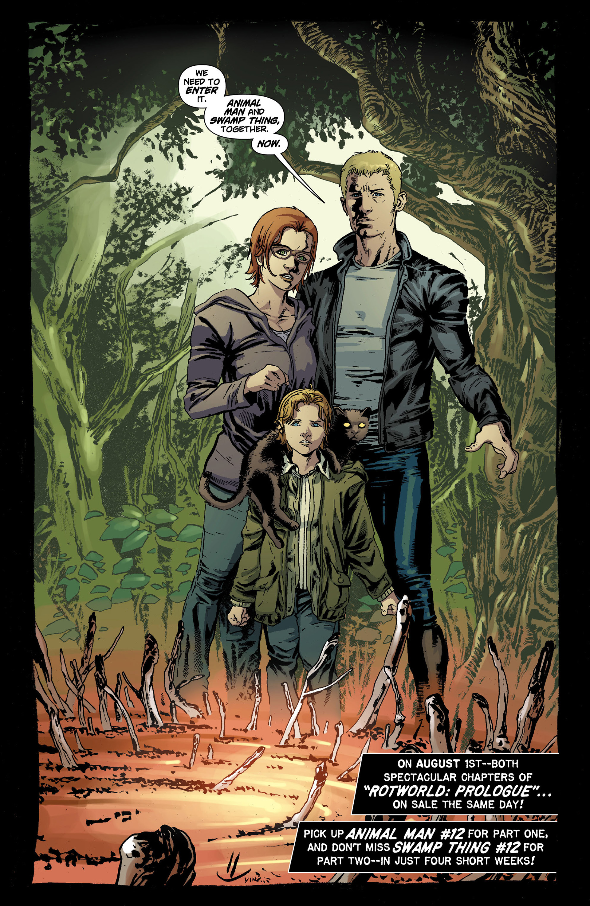 Read online Swamp Thing (2011) comic -  Issue #11 - 20