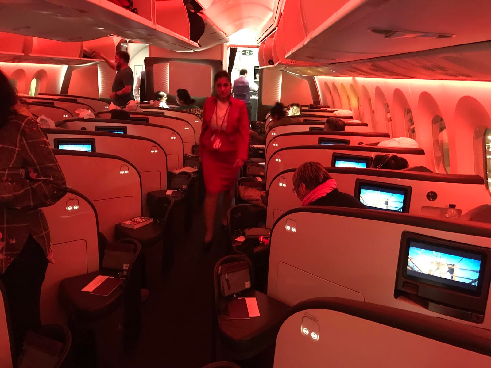 Moiras Travel Blog With Emirates Cabin Crew On The Side Virgin