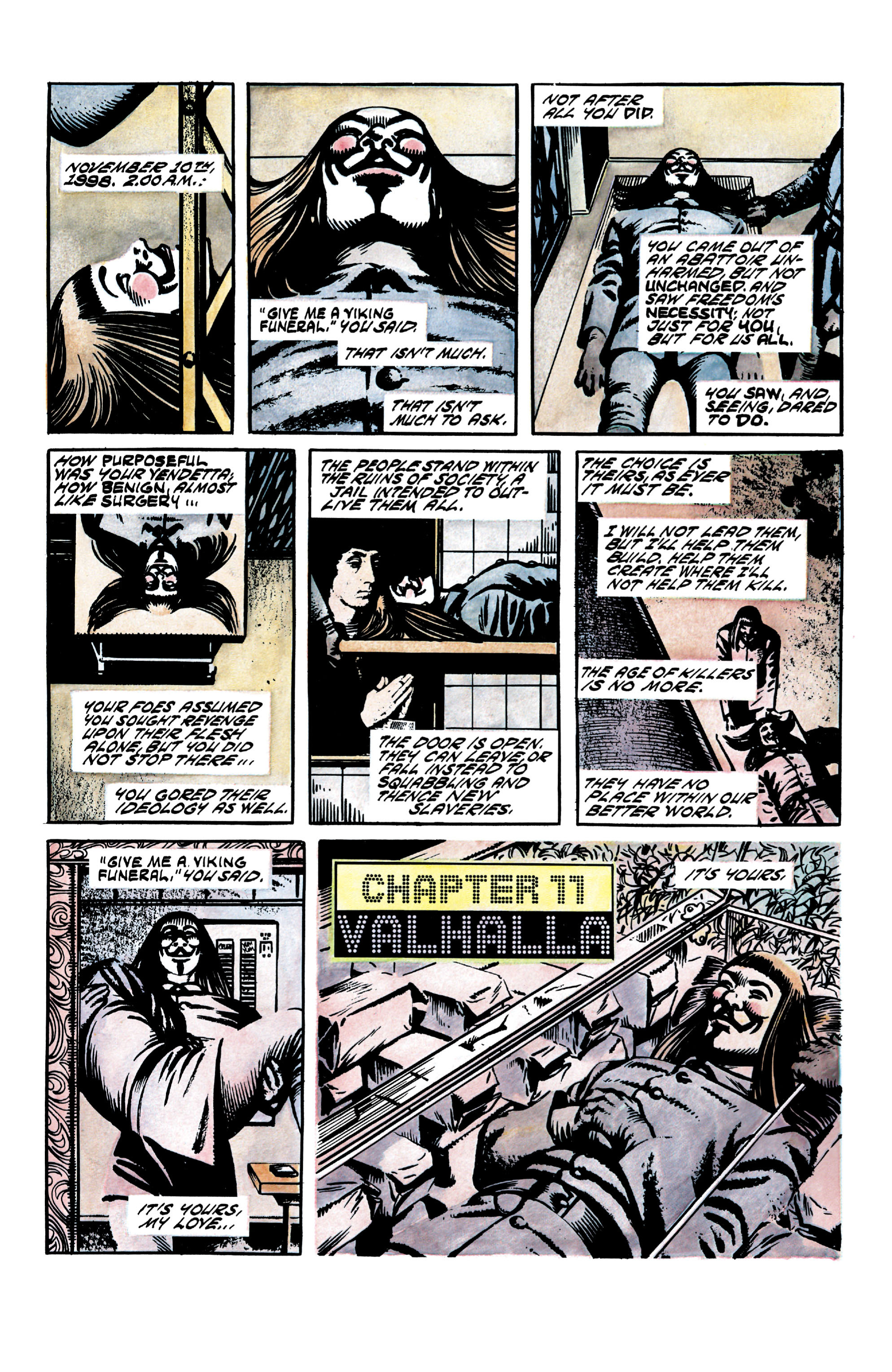 Read online V for Vendetta comic -  Issue #10 - 24