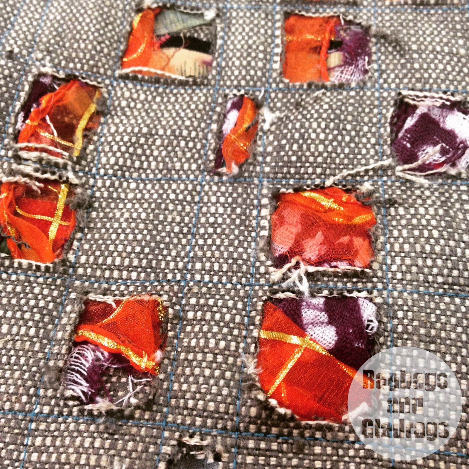 ragbags and gladrags Made by the Sea Fabric Manipulation creative