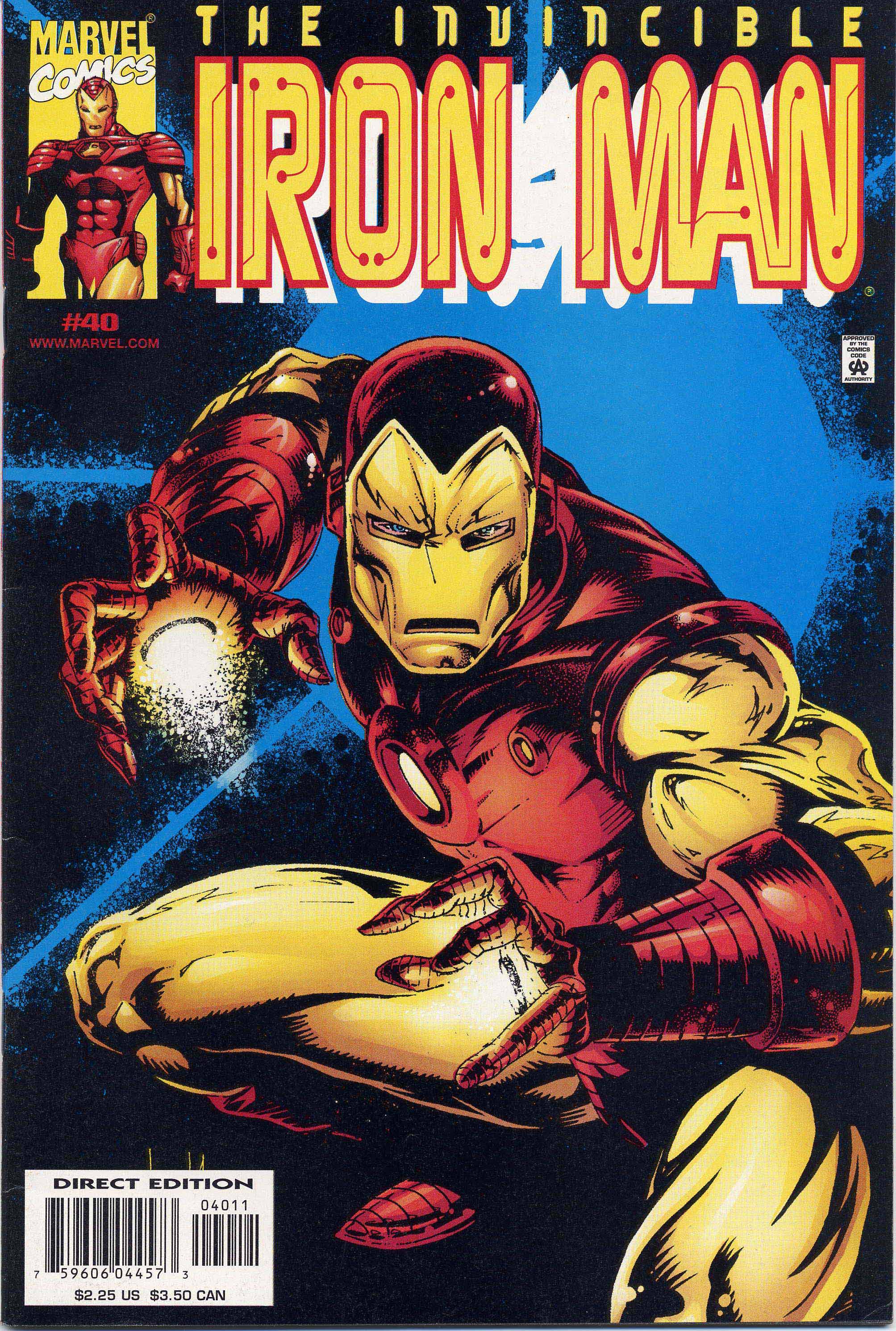 Read online Iron Man (1998) comic -  Issue #40 - 1