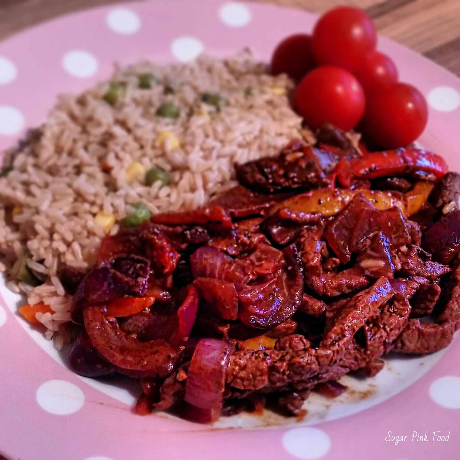 Sizzling Beef Fajita Mix Healthy Recipe Sugar Pink Food Healthy