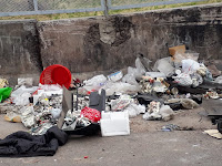 Morón Norte. Invasión de Ratas en Sarmiento, entre Berutti y Donato Álvarez. por el crecimiento de un Basural Crónico y Cada Vez más extendido en el Lugar.