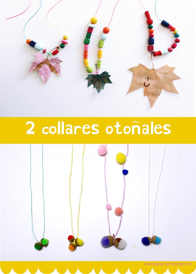 DiY collares Otoñales