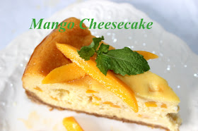 Eclectic Red Barn: Mango Cheesecake Dessert
