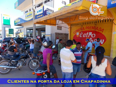 Compra Premida Eletro Show entra em falência deixando vários clientes no prejuízo em Chapadinha.