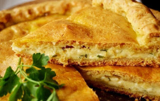 ПИРОГ С ПЛАВЛЕННЫМ СЫРОМ
