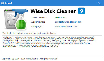 Wise Disk Cleaner v9.06.635 Terbaru