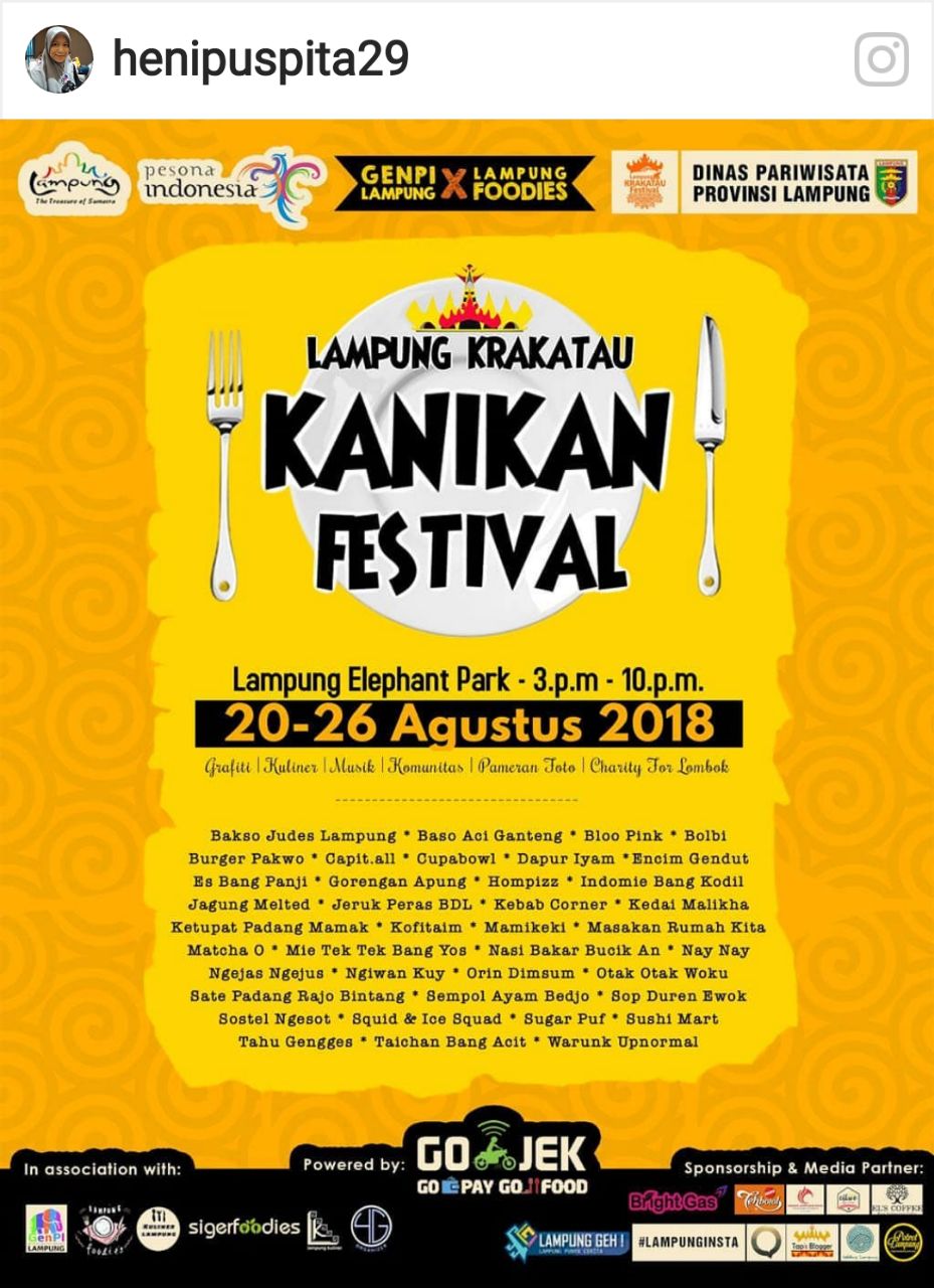 Aneka Kuliner Kekinian dan Komunitas Lampung Meriahkan ...
