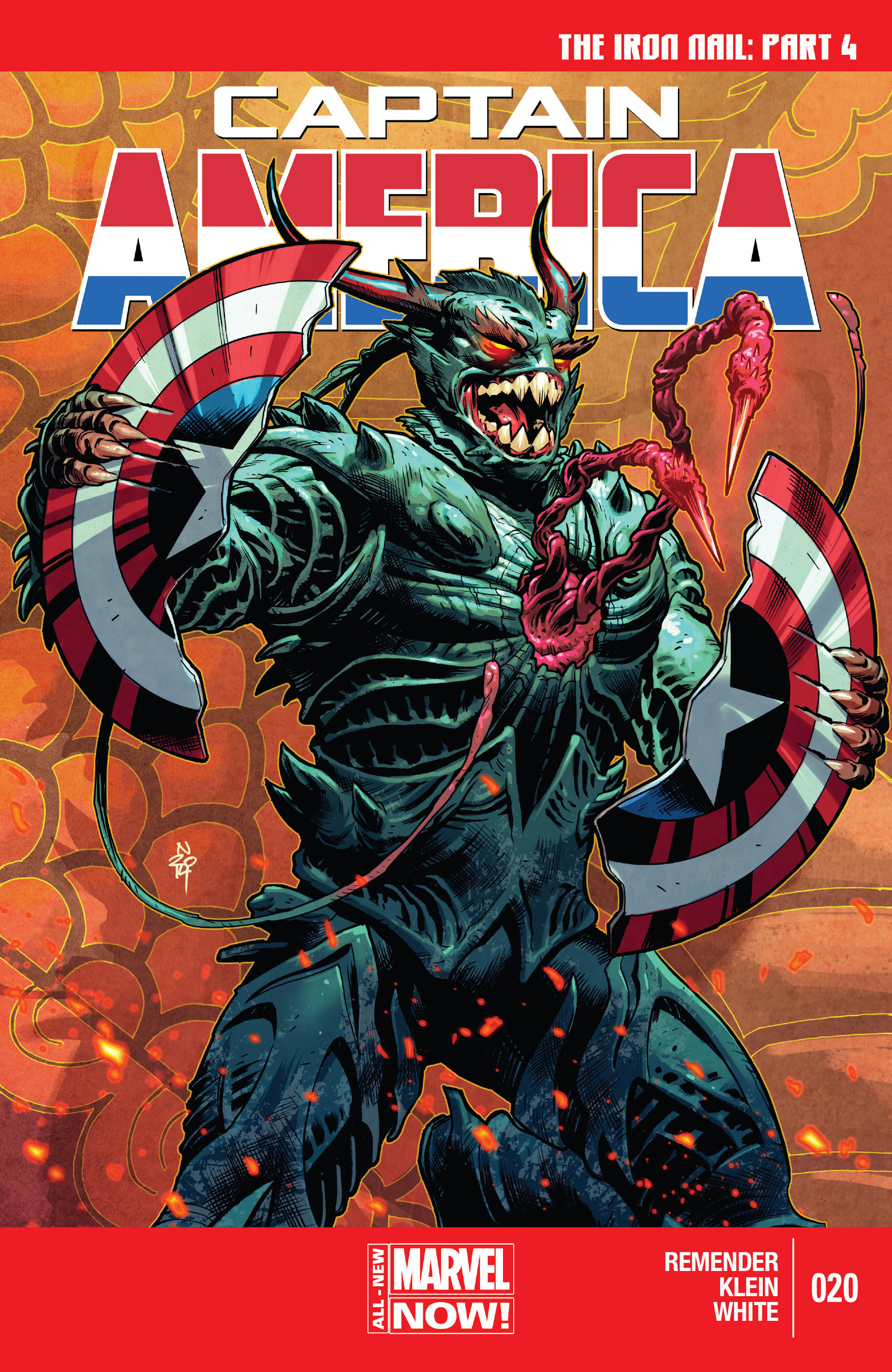 Read online Captain America (2013) comic -  Issue #20 - 1