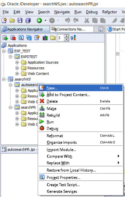Oracle Application Framework: Result Based Search in OAF