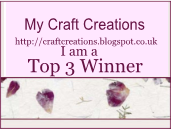 My Craft Creations Top 3
