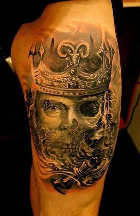 King Tattoos Designs Photos Gallery ~ Tattoo Detail King Of Kings Tattoo