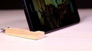 membuat stand smartphone sendiri dari potongan kayu