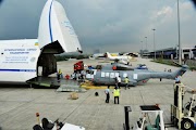 Dua Buah Pesawat EC725 Pertama TUDM Tiba Di Malaysia