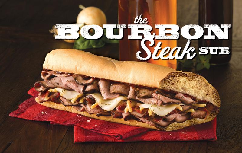 News Quiznos New Bourbon Steak Sub