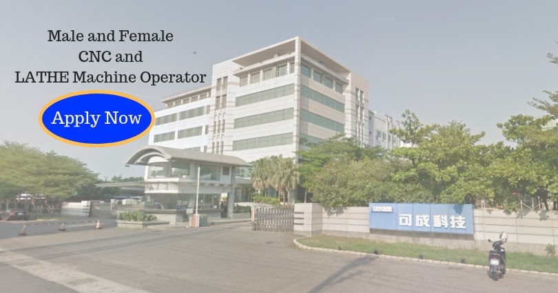Urgent Hiring Male And Female CNC And LATHE Machine Operator Salary 