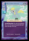 My Little Pony What Went Wrong? Premiere CCG Card