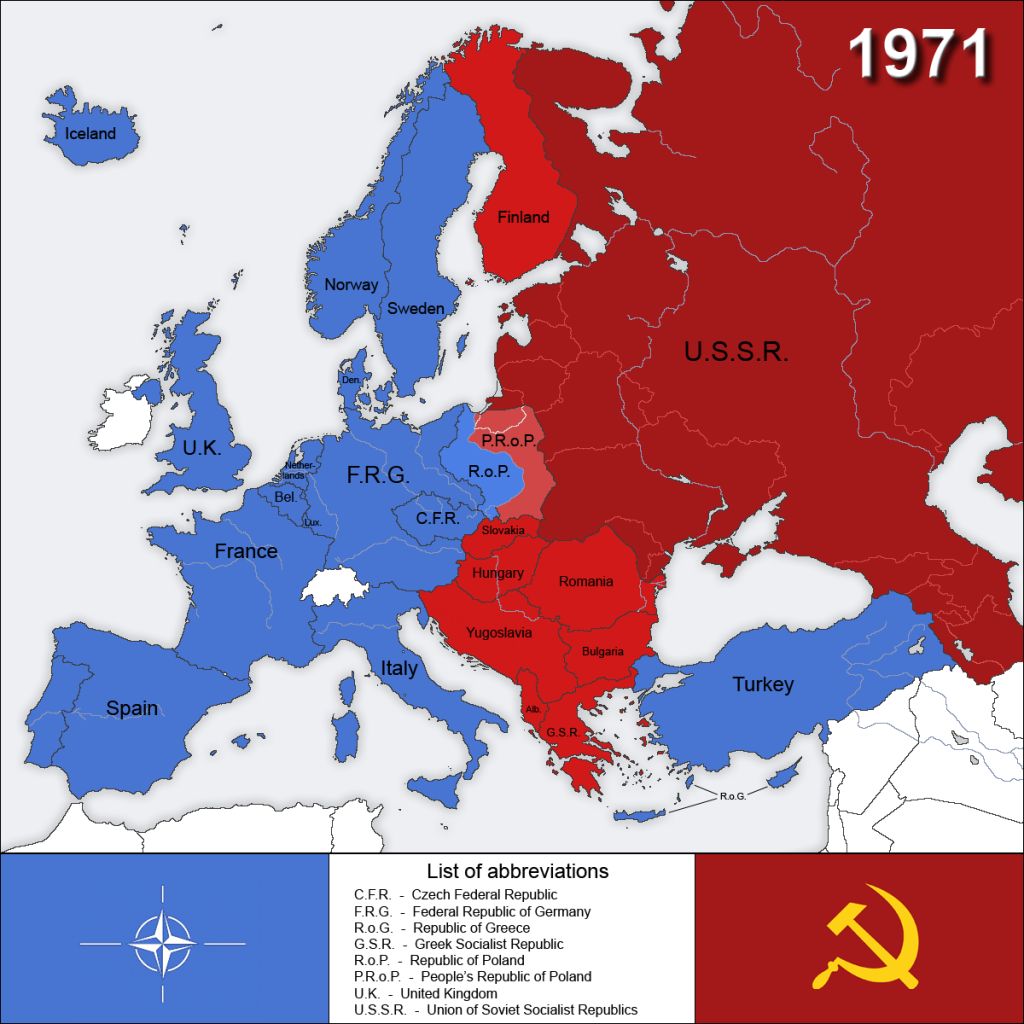 What countries were involved in the cold war why is it called cold war ...