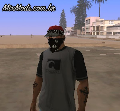 gta sa mod roupas da versão beta