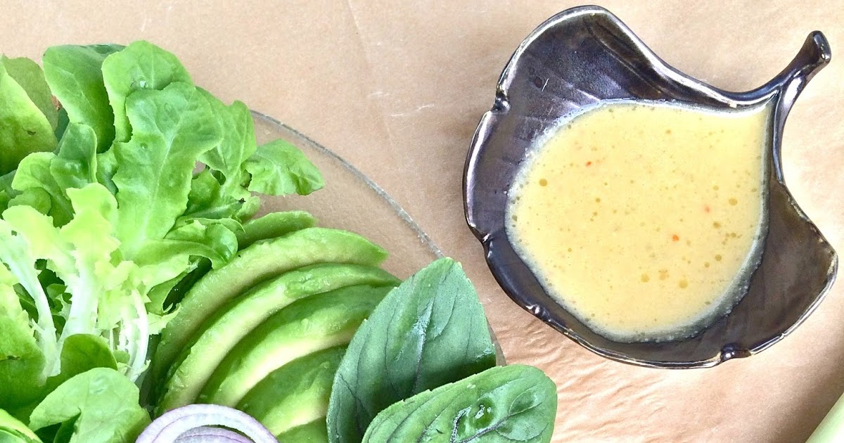 AntiInflammatory Salad with Avocado and Lemongrass Vinaigrette